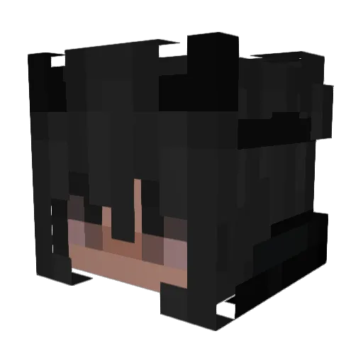 MRS_BRITT Minecraft avatar head, 3D render