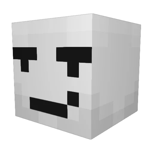 MRSoup100 Minecraft avatar head, 3D render