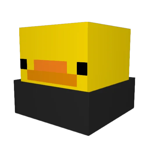 MRTAAVI Minecraft avatar head, 3D render
