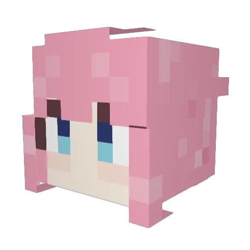 MRZOLDIC Minecraft avatar head, 3D render