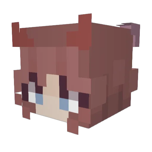 MR_BESTEST_MAN Minecraft avatar head, 3D render