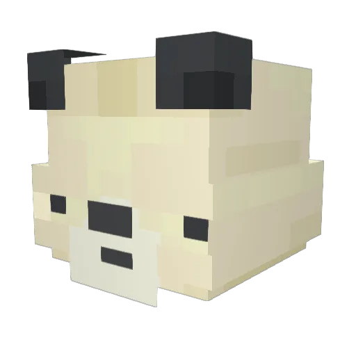 MR_BOB_333 Minecraft avatar head, 3D render
