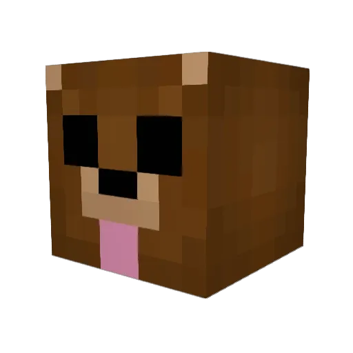 MR_COCH Minecraft avatar head, 3D render