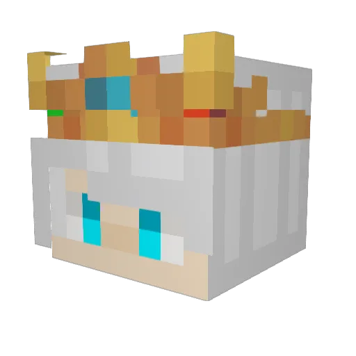 MR_CRAZY___ Minecraft avatar head, 3D render