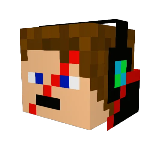 MR_Danielo798 Minecraft avatar head, 3D render