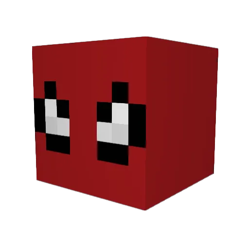 MR_ELLIPSIS Minecraft avatar head, 3D render