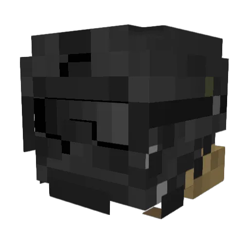 MR_Fader Minecraft avatar head, 3D render
