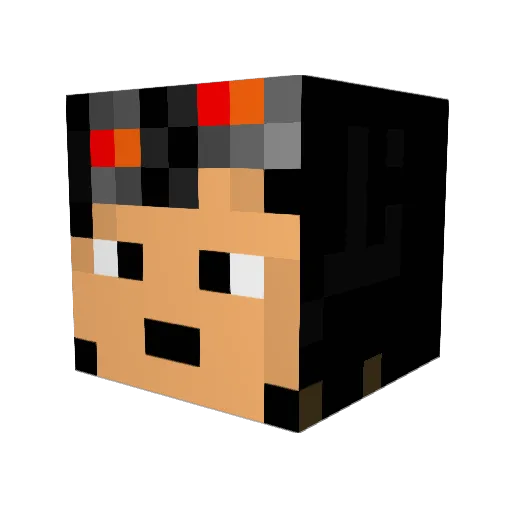 MR_Gio05 Minecraft avatar head, 3D render