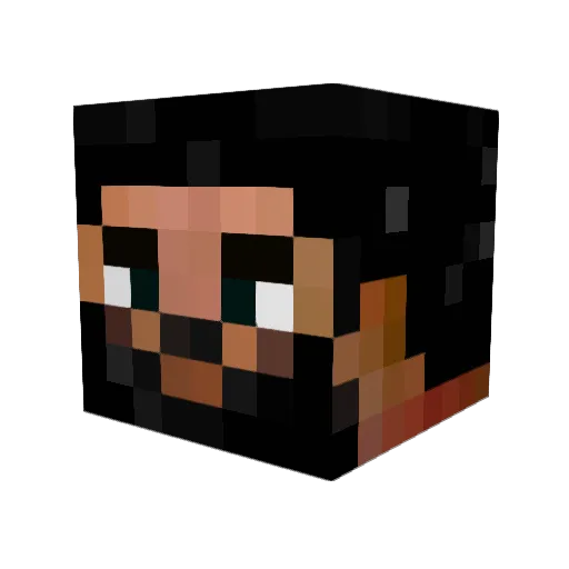 MR_Herra Minecraft avatar head, 3D render