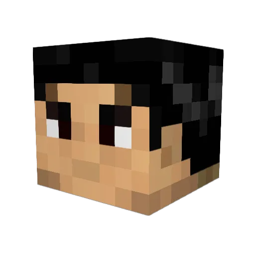 MR_JAYPEA Minecraft avatar head, 3D render