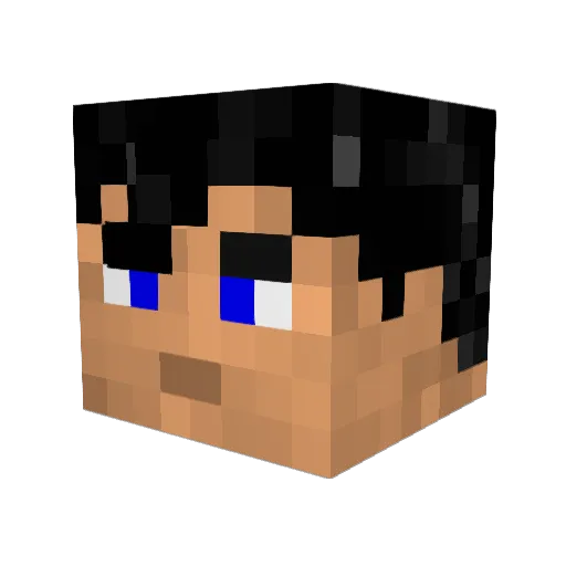 MR_KING_86 Minecraft avatar head, 3D render