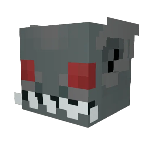 MR_M3OWDY_ Minecraft avatar head, 3D render