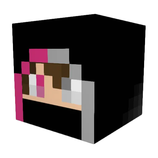 MR_Oce Minecraft avatar head, 3D render