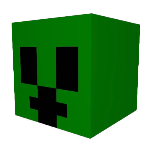 MR_P_Pickles Minecraft avatar head, 3D render