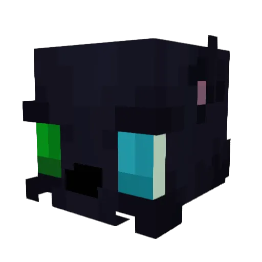 MR_PlCKLES Minecraft avatar head, 3D render