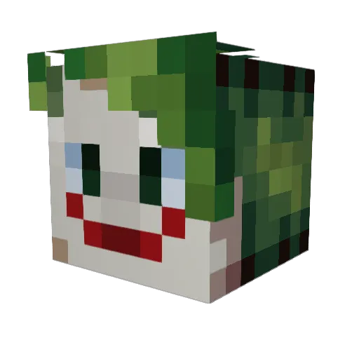 MR_Tyban Minecraft avatar head, 3D render