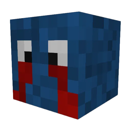 MR__JACOB Minecraft avatar head, 3D render