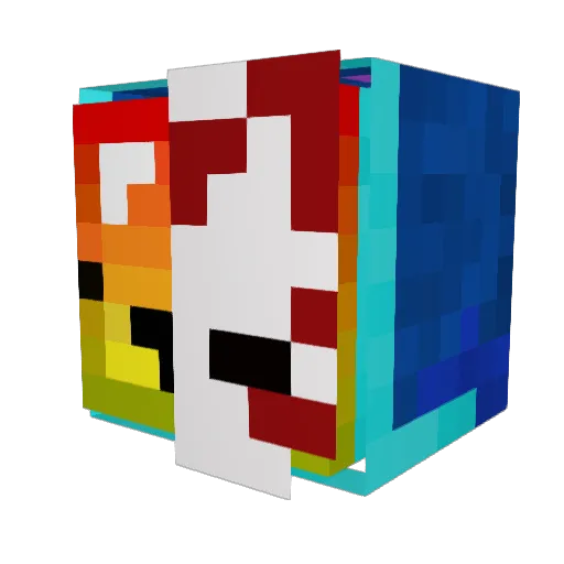 MR_cool74 Minecraft avatar head, 3D render