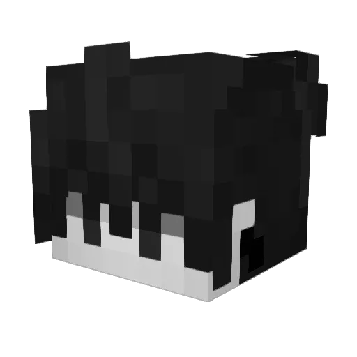 MR_k_i_m Minecraft avatar head, 3D render