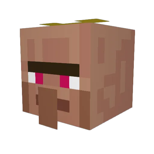 MR_kalle Minecraft avatar head, 3D render