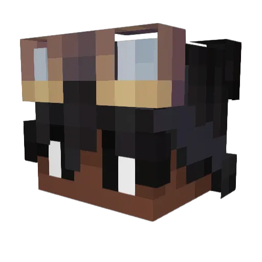 MR_loopings Minecraft avatar head, 3D render
