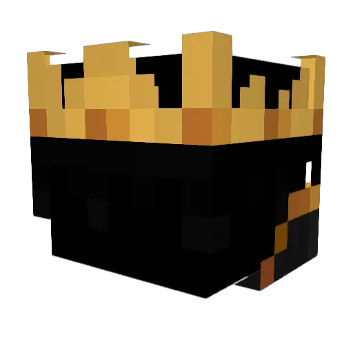 MR_nAVId Minecraft avatar head, 3D render