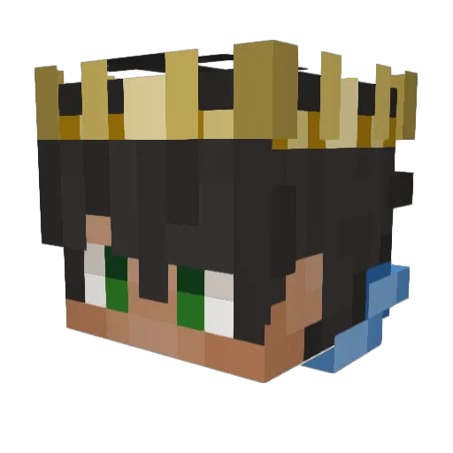 MR_thehitman10 Minecraft avatar head, 3D render