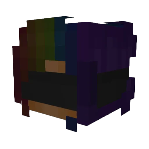 MRbrataN Minecraft avatar head, 3D render