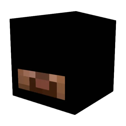 MRfat100 Minecraft avatar head, 3D render