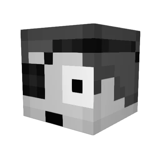 MRkurak123 Minecraft avatar head, 3D render