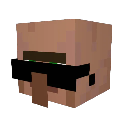 MRsnowman1122 Minecraft avatar head, 3D render