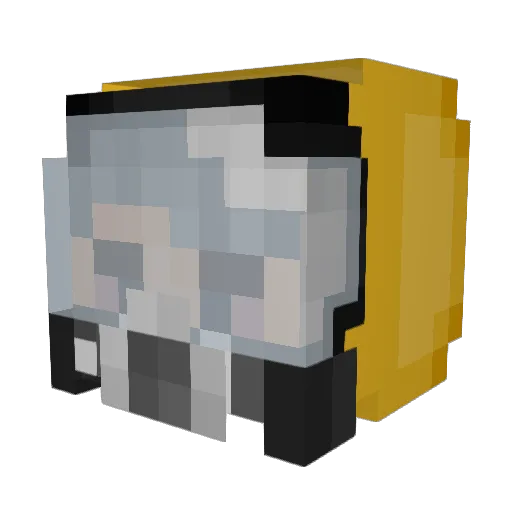 MRstich0422 Minecraft avatar head, 3D render