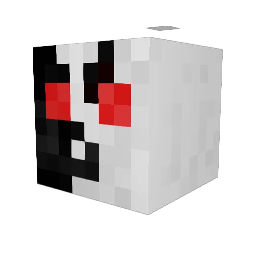 MSGamer305 Minecraft avatar head, 3D render