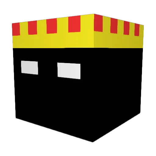 MSI78 Minecraft avatar head, 3D render