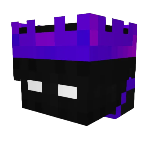 MSSSM Minecraft avatar head, 3D render