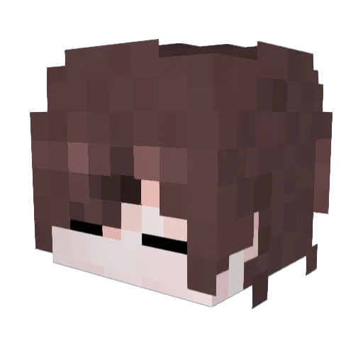 MS_SIGMA Minecraft avatar head, 3D render