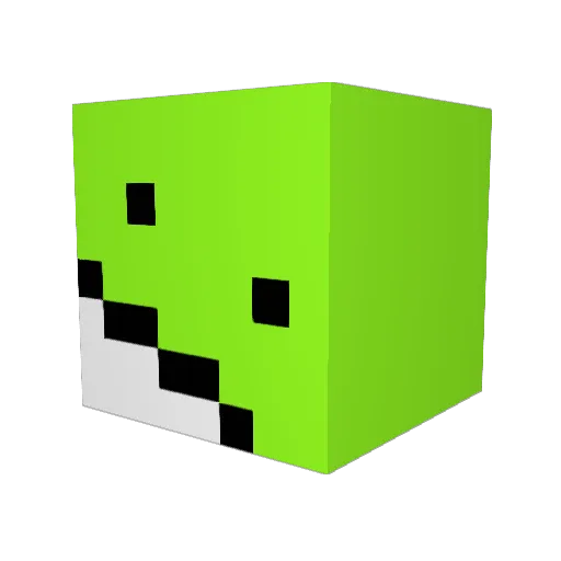 MS_fy Minecraft avatar head, 3D render