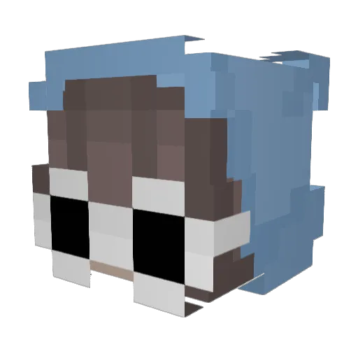 MSheridan24 Minecraft avatar head, 3D render