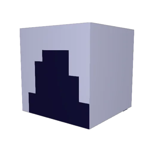 MSjkd1738 Minecraft avatar head, 3D render
