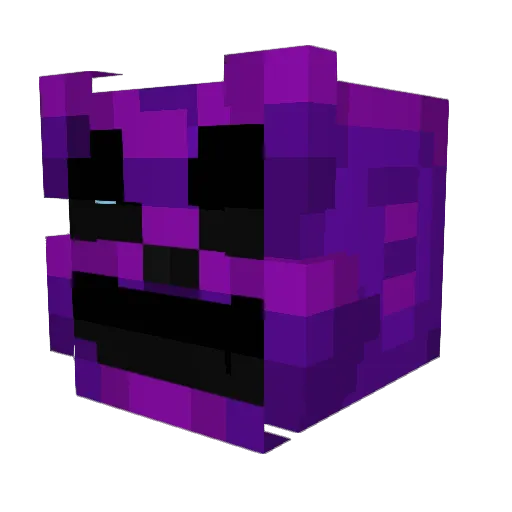 MTBHAWAII Minecraft avatar head, 3D render