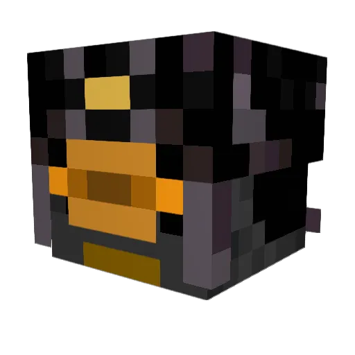 MTFmonkey Minecraft avatar head, 3D render