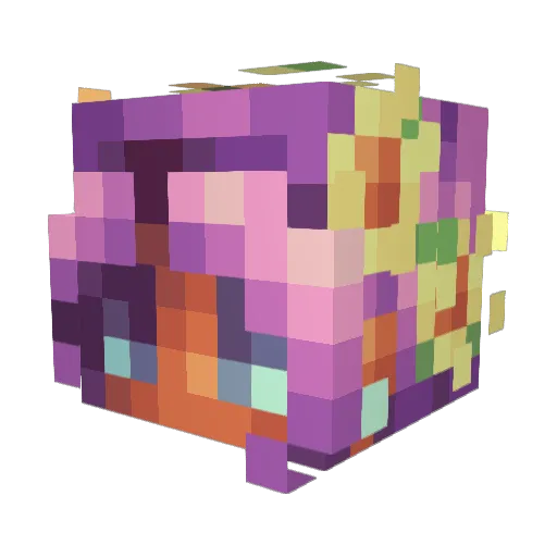MTLynnx Minecraft avatar head, 3D render