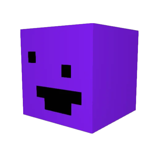 MTR28 Minecraft avatar head, 3D render