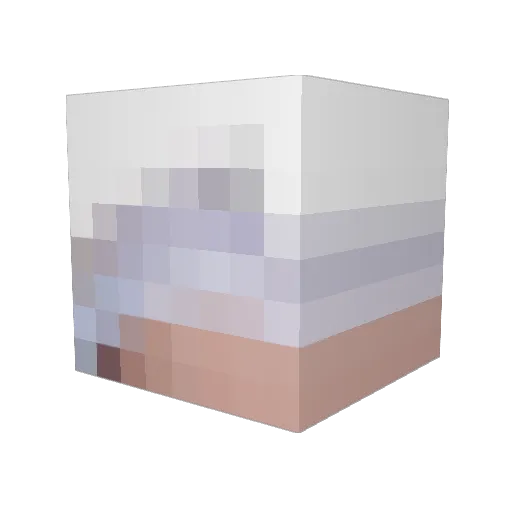 MUFFMAN123 Minecraft avatar head, 3D render