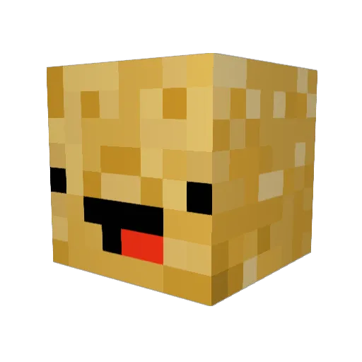 MUHANNAD69696 Minecraft avatar head, 3D render