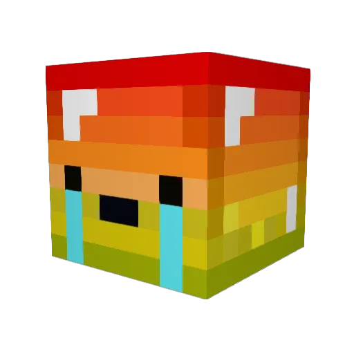 MUMBOJUMBO321 Minecraft avatar head, 3D render