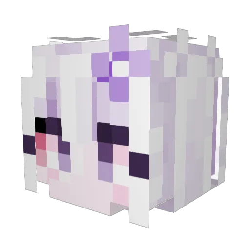 MUSE0116 Minecraft avatar head, 3D render