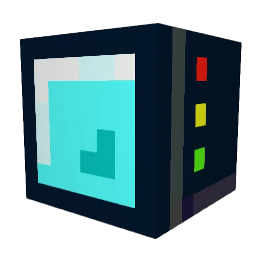 MUZCAT_01 Minecraft avatar head, 3D render