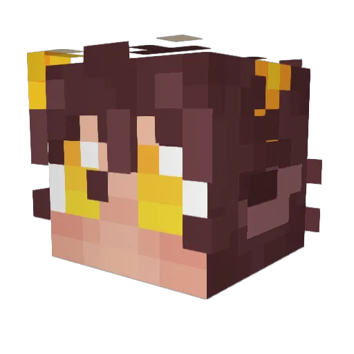 Minecraft-Avatar von MVH3: Kopf als 3D-Render