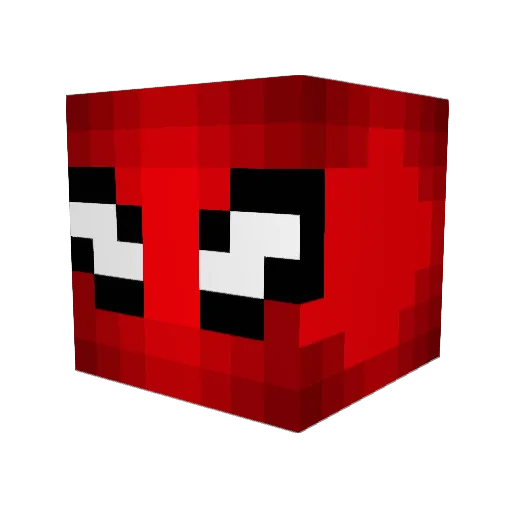 MWard555 Minecraft avatar head, 3D render
